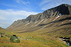 Zeltplatz im Stuor Reaiddávággi