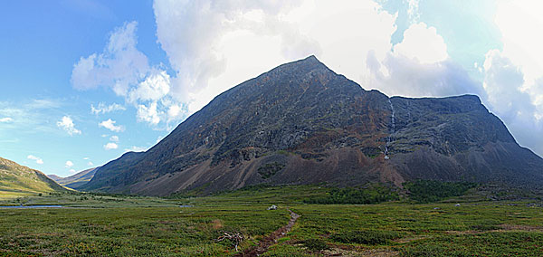 Steilwand des Bogičohkka