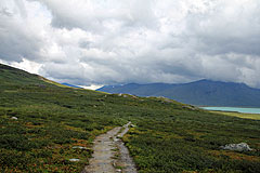 Kungsleden im Alisvággi