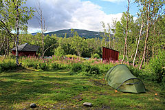 Tältplats Nissonjohka