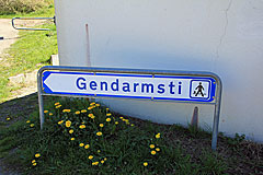 Wegweiser Gendarmstien