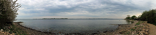 Abendstimmung in der Bucht von Sandager